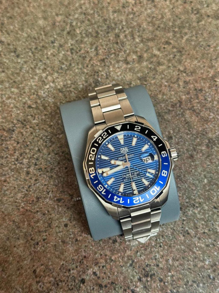 TAG Heuer Aquaracer Automatic GMT 43 mm,  Calibre 7 WAY201T.BA0927